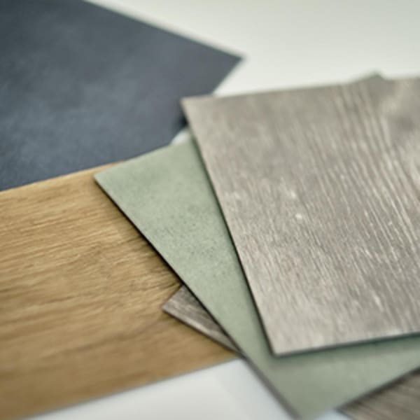 Samples of Amtico flooring