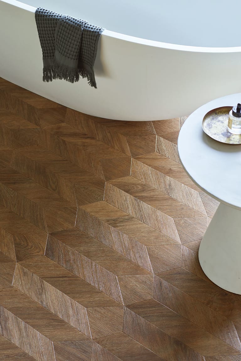 DC612 Venetian Parquet Wood Larkspur