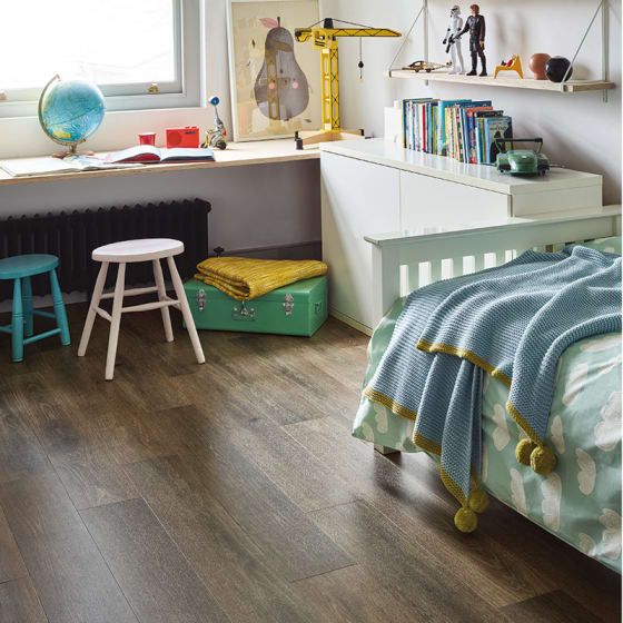 Spacia Noble Oak in Stripwood for childrens' bedrooms