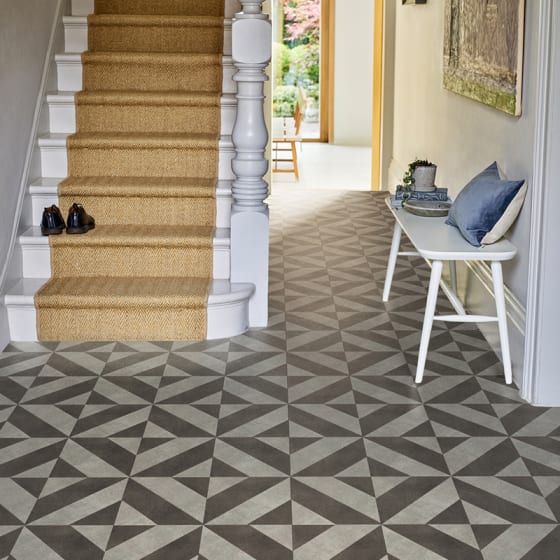 Gatsby Square Small DC510 creates a stylish statement for any hallway space