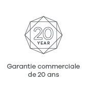 Garantie Commerciale de 20 ans